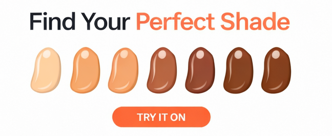 Find your perfect shade feature