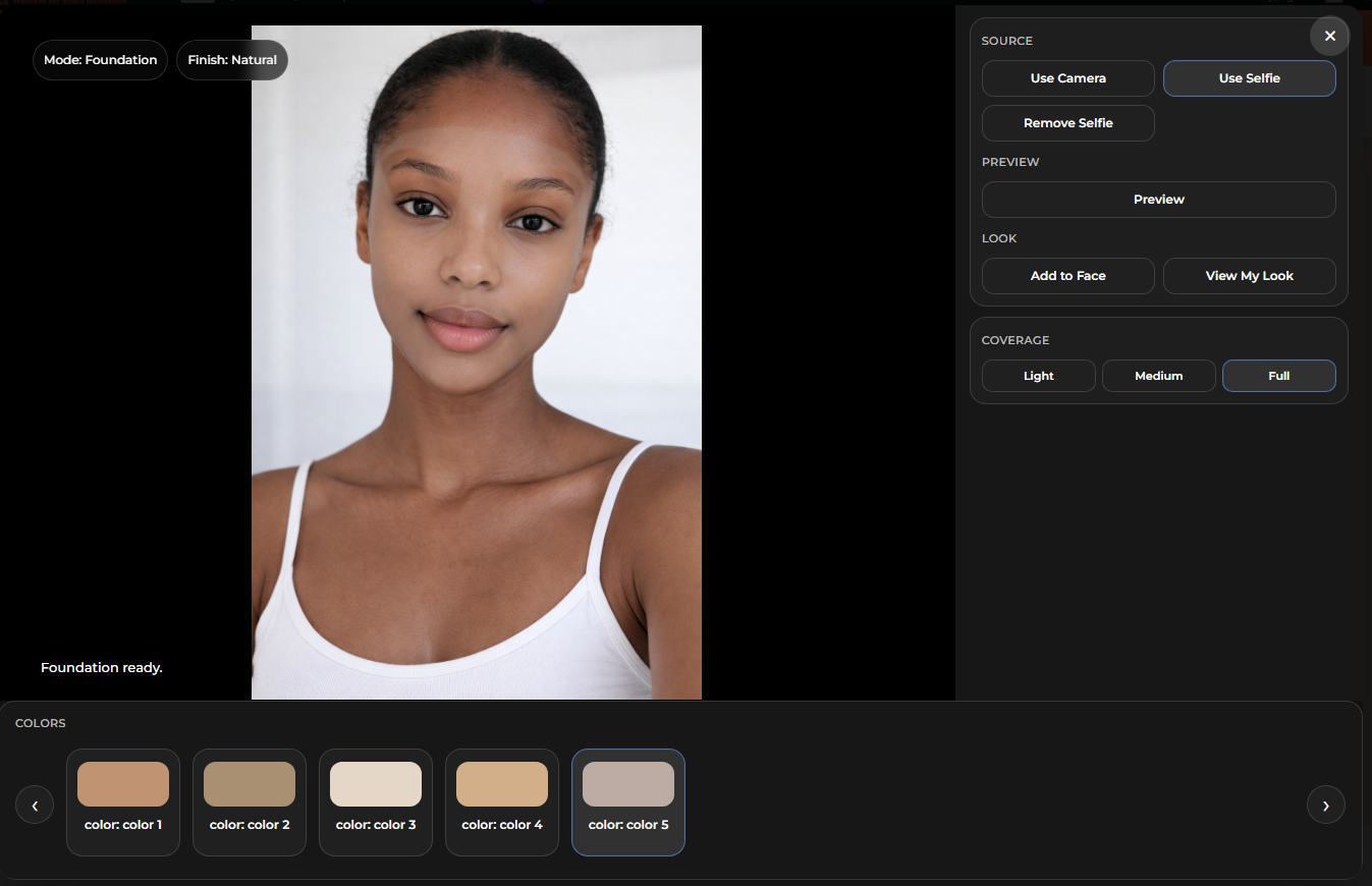 Foundation demo screenshot